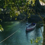 Crossing the river